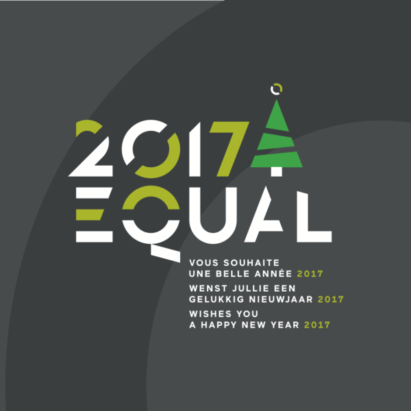 Equal vous souhaite de bonnes fêtes de fin d'année!  - EQUAL team