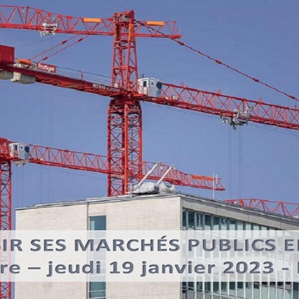 Réussir ses marchés publics en 2023 ! (Seminaire | 19/01/2023 | Flagey) - Copyright Alexandre Prevot 2020